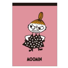 Japan Moomin B7 Notepad - Little My