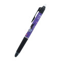 Japan Sanrio FriXion Ball Knock Zone Erasable Gel Pen - Kuromi Hug Baku - 3