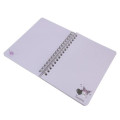 Japan Sanrio A6 Ring Notebook - Kuromi / Heart - 2