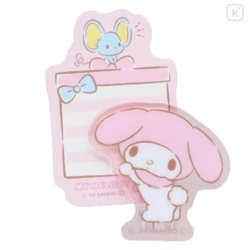 Japan Sanrio Acrylic Clip - My Melody / See My Message - 1