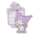 Japan Sanrio Acrylic Clip - Kuromi / See My Message - 1