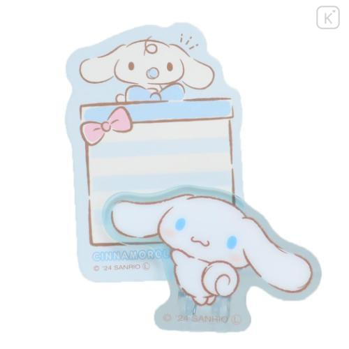 Japan Sanrio Acrylic Clip - Cinnamoroll / See My Message - 1