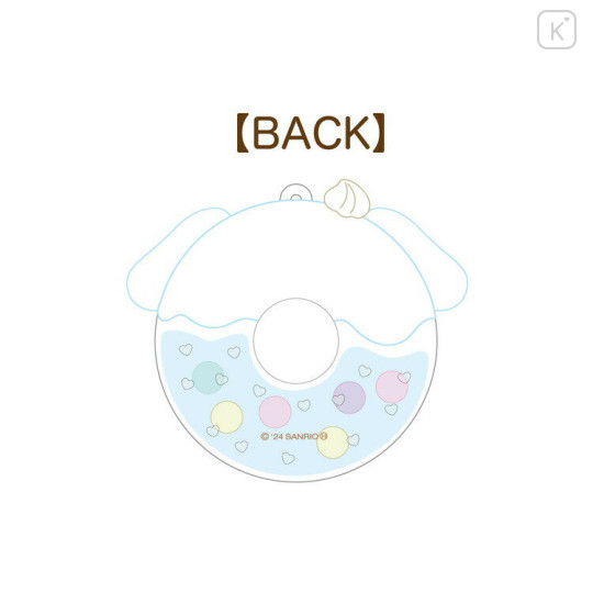 Japan Sanrio Shaka Shaka Keychain - Cinnamoroll : Donut Blue - 2