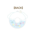 Japan Sanrio Shaka Shaka Keychain - Cinnamoroll : Donut Blue - 2