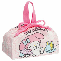 Japan Sanrio Drawstring Pouch & Lunch Bag - My Melody / Nap