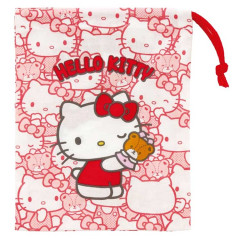 Japan Sanrio Drawstring Pouch - Hello Kitty & Bear