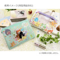 Japan Pokemon Flat Pouch - Flower Cafe / Green - 3