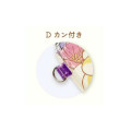 Japan Pokemon Flat Pouch - Flower Cafe / Clear - 2