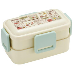 Japan Peanuts 2 Tier Bento Lunch Box 600ml - Snoopy / Comics