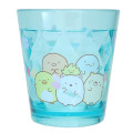 Japan San-X Acrylic Tumbler - Sumikko Gurashi / Flower Garden Blue - 1