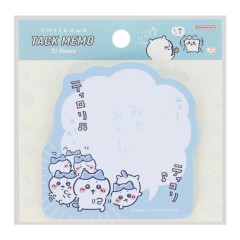 Japan Chiikawa Die-cut Tack Memo Sticky Notes - Hachiware / Dance