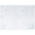 Japan Chiikawa A5 Planner Notebook Schedule Book - Green - 3