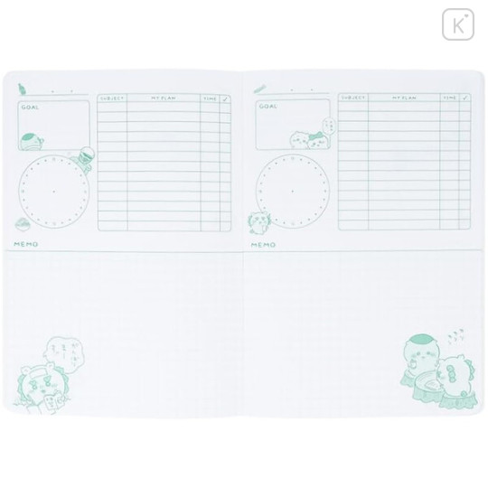 Japan Chiikawa A5 Planner Notebook Schedule Book - Shisa - 3