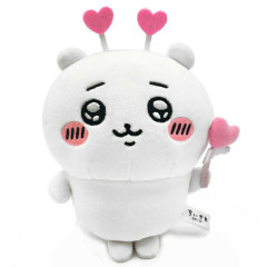 Japan Chiikawa Chubby Potetama Plush Toy - Chiikawa / Heart