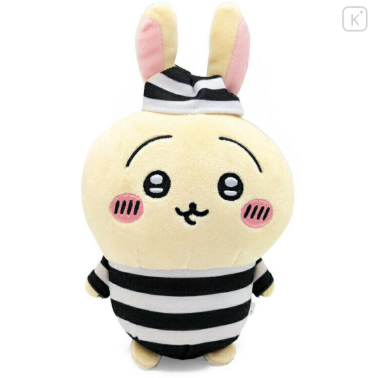 Japan Chiikawa Chubby Potetama Plush Toy - Rabbit / Prisoner In Jail - 1