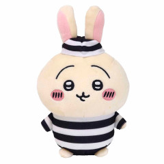 Japan Chiikawa Chubby Potetama Plush Toy - Usagi : Prisoner In Jail
