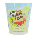 Japan Crayon Shin-chan Acrylic Tumbler - Friends / Blue - 1