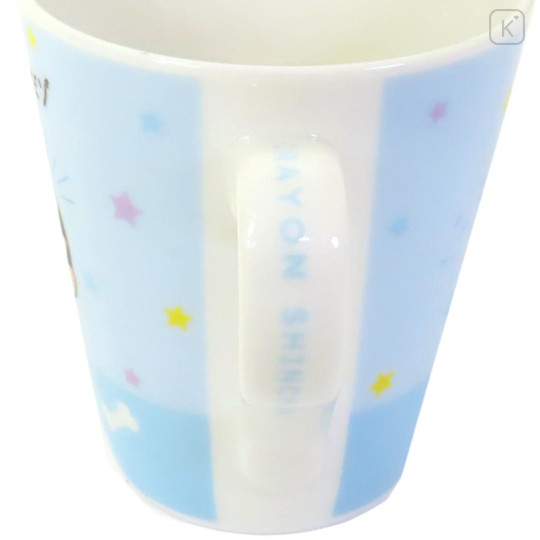 Japan Crayon Shin-chan Mug - We'll Always Be Together! / Light Blue - 3