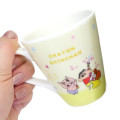 Japan Crayon Shin-chan Mug - Thank You Brother & Sister / Light Yellow - 2