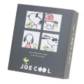 Japan Peanuts Mini Notepad - Snoopy / Joe Cool Black - 1