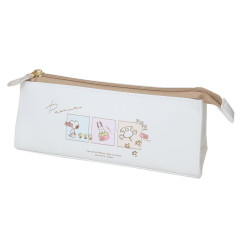 Japan Peanuts Pencil Case Pouch - Snoopy / Food Time