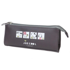 Japan Peanuts Pencil Case Pouch - Snoopy / Joe Cool Black