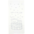 Japan San-X Jacquard Face Towel - Rilakkuma & Korilakkuma & Kiiroitori / Hot Spring - 1