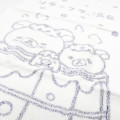 Japan San-X Jacquard Face Towel - Rilakkuma & Korilakkuma & Kiiroitori / Hot Spring - 2