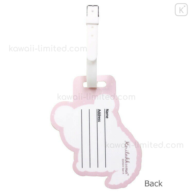 Japan San-X Acrylic Name Tag - Korilakkuma Strawberry Cat | Kawaii