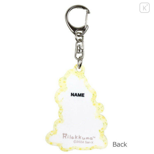 Japan San-X Acrylic Name Tag - Rilakkuma : Buddy - 2
