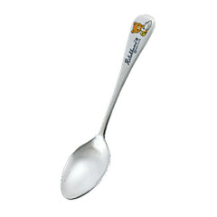 Japan San-X Stainless Steel Spoon (S) - Rilakkuma & Korilakkuma