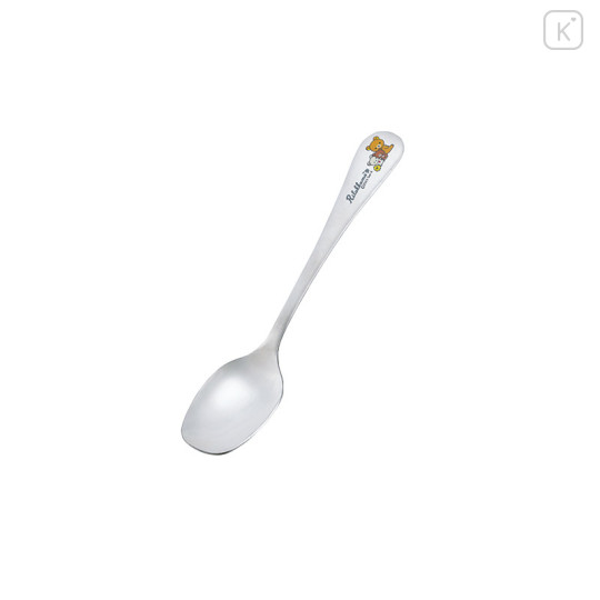 Japan San-X Stainless Steel Spoon (M) - Rilakkuma & Korilakkuma - 1