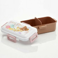 Japan San-X Bento Lunch Box 530ml - Korilakkuma & Chairoikoguma / Flower Tea Time - 2