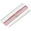 Japan San-X Chopsticks 18cm with Case - Korilakkuma & Chairoikoguma / Flower Tea Time - 2