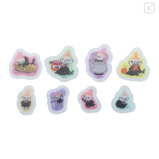 Japan Moomin Clear Sticker Set - Little My : Colorful - 2