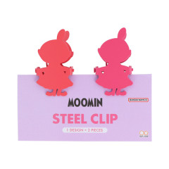 Japan Moomin Steel Clip - Little My / Silhouette