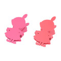 Japan Moomin Steel Clip - Little My / Silhouette - 2