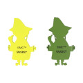 Japan Moomin Steel Clip - Snufkin / Silhouette - 3