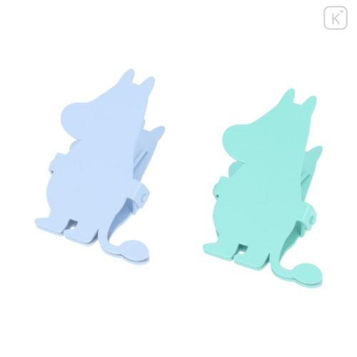 Japan Moomin Steel Clip - Moomin / Silhouette - 4