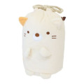 Japan San-X Nap Blanket with Mascot Drawstring - Sumikko Gurashi / Neko Cat - 5