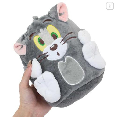 Japan Tom and Jerry Nap Blanket with Mascot Drawstring - Tom - 4