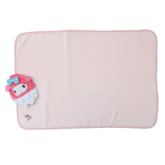 Japan Sanrio Nap Blanket with Mascot Drawstring - My Melody
