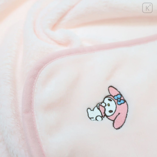 Japan Sanrio Nap Blanket with Mascot Drawstring - My Melody - 2