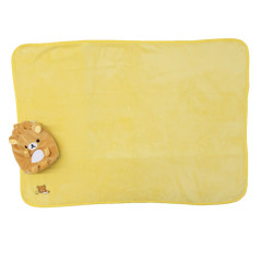 Japan San-X Nap Blanket with Mascot Drawstring - Rilakkuma