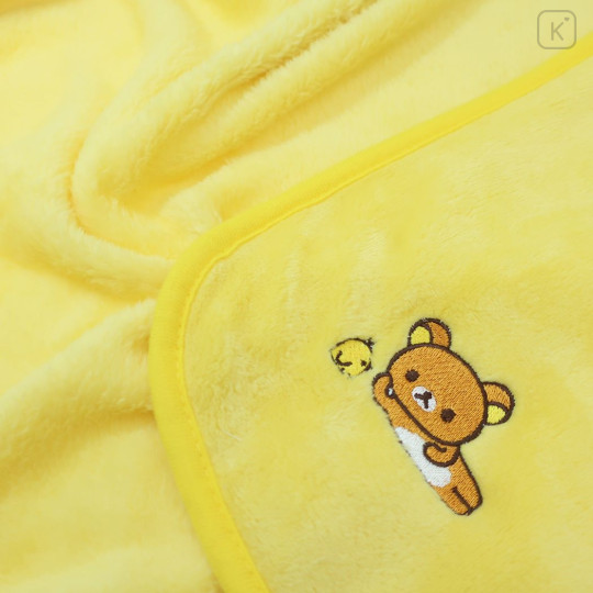 Japan San-X Nap Blanket with Mascot Drawstring - Rilakkuma - 2