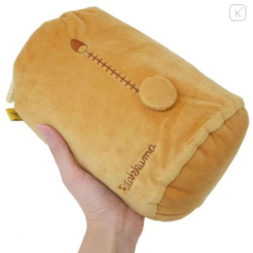 Japan San-X Nap Blanket with Mascot Drawstring - Rilakkuma - 5