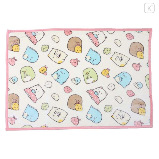 Japan San-X Nap Blanket - Sumikko Gurashi / Faces - 1