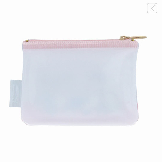Japan Sanrio × Mofusand Mini Clear Pouch - Cat / Paw - 5