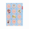 Japan Sanrio × Mofusand 3 Pockets A5 Clear File - Cat / Hug Me - 1