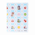 Japan Sanrio × Mofusand 5 Pockets A4 Clear File - Cat / Fruit - 5